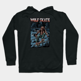 Wolf Skate! T-shirt Hoodie